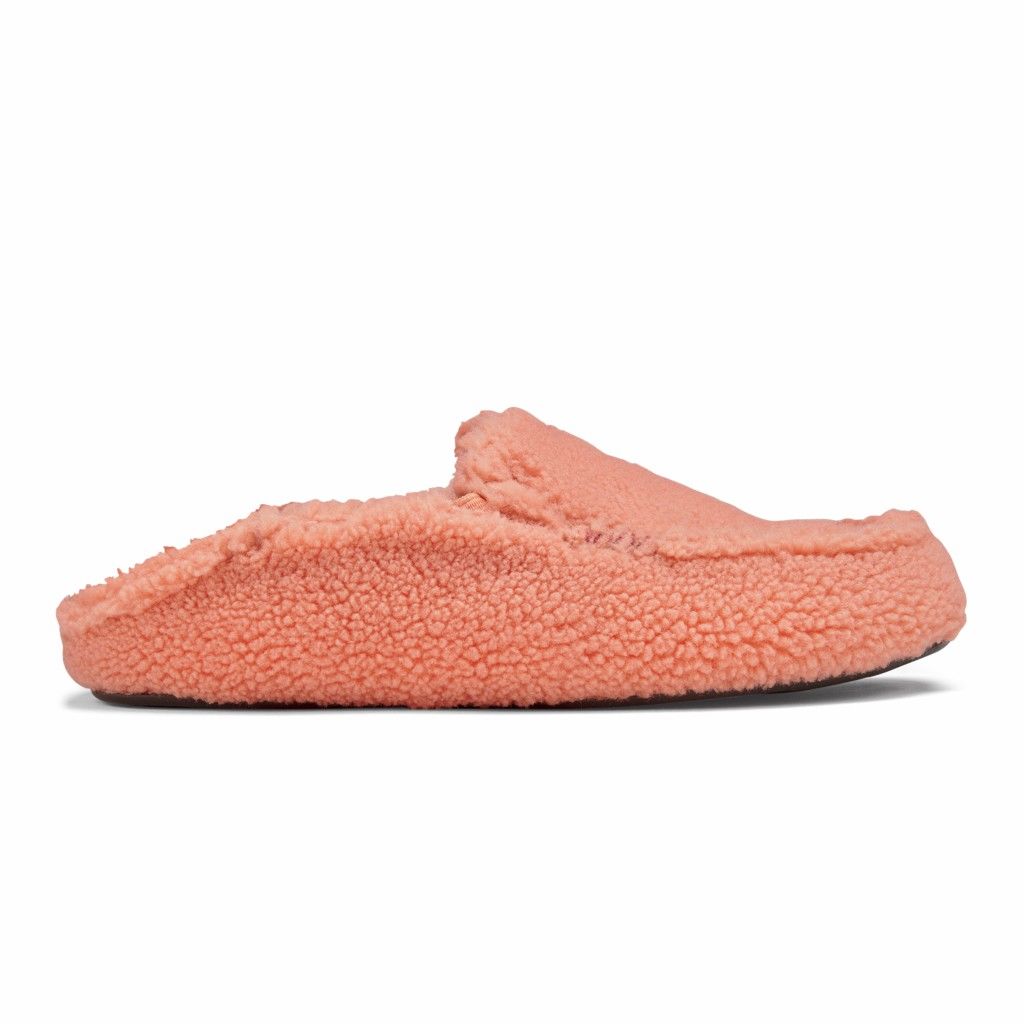 Zapatos Olukai Nohea Heu Slipper - Pantuflas Mujer Coral 20275-894